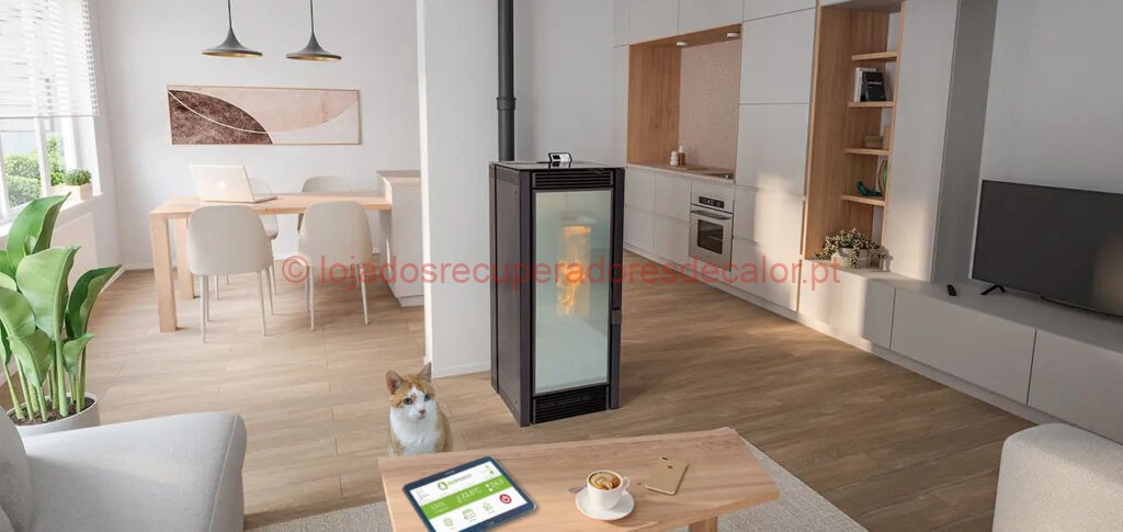 Salamandra Ecoforest Dubai 10.5kw - Ambiente