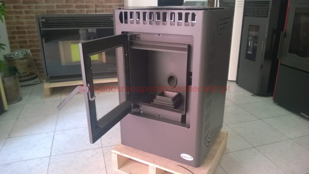 Salamandra a Pellets Kalor 6,0kw - detalhe