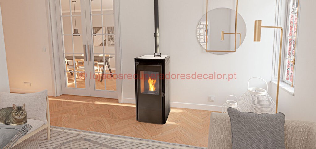 Salamandra Ecoforest Vigo III - 9,5kW - Ambiente